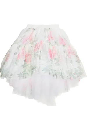 MONNALISA Gonna in tulle con stampa