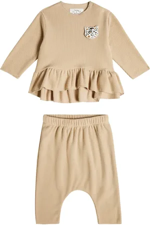 Il gufo Baby - Set di top e leggings