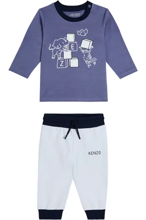 Kenzo Baby - Top e pantaloni in cotone