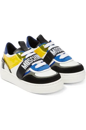 Moschino Sneakers con pannelli e logo