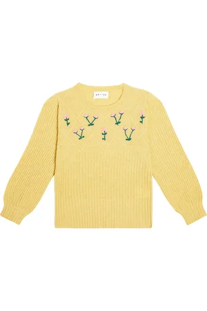 MORLEY Pullover in misto lana Tikka con ricami