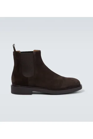 Gianvito Rossi Stivaletti Douglas in suede