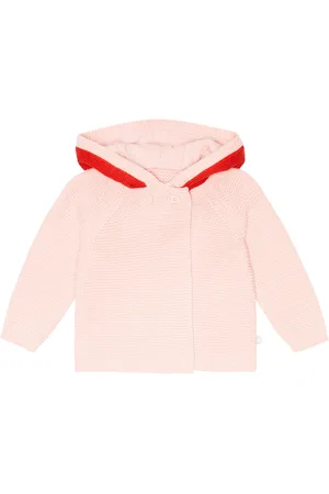Stella McCartney Baby - Cardigan in lana e cotone a righe