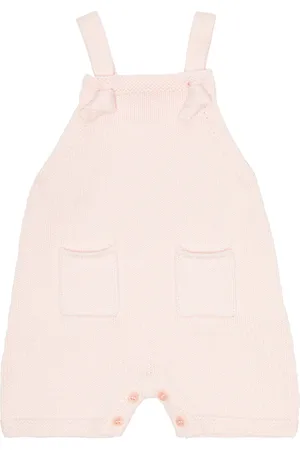 Il gufo Baby - Salopette in maglia di cotone