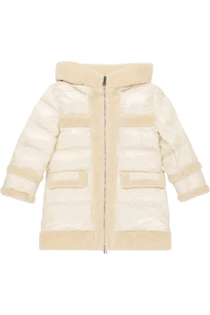 Woolrich Cappotto imbottito con shearling sintetico