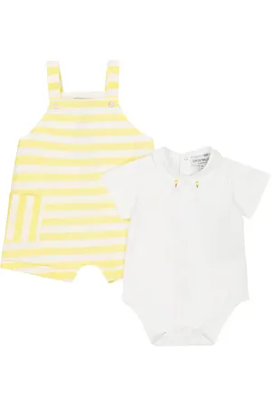 Emporio Armani Baby - Body e pagliaccetto in cotone