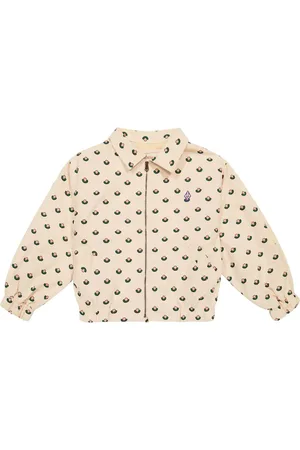 The Animals Observatory Giacca Falcon in cotone con stampa