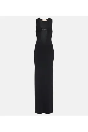AYA MUSE Abito lungo Bombu in maglia