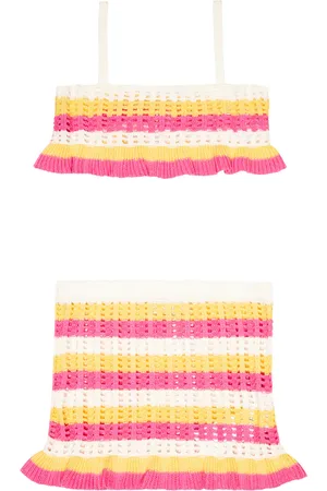 MONNALISA Gonna e top in crochet