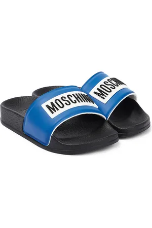 Moschino Sandali in gomma con logo
