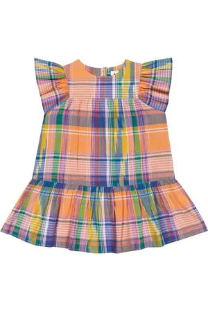 Molo Baby - Abito Carolle in cotone a quadri