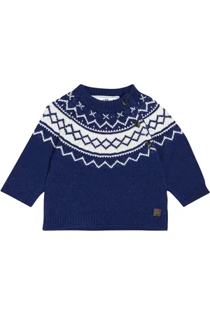 Tartine Et Chocolat Baby - Pullover in lana con intarsio