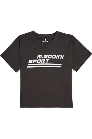 Mini Rodini T-shirt Sport in jersey di cotone