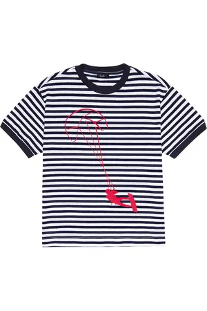 Il gufo T-shirt in jersey di cotone con stampa