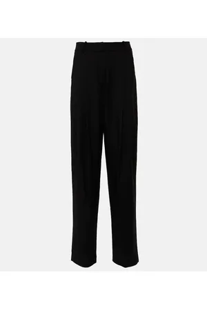 The Frankie Shop Pantaloni Gelso a gamba larga e vita alta
