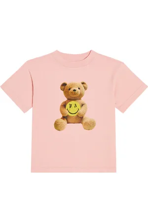 Palm Angels T-shirt in jersey di cotone con stampa