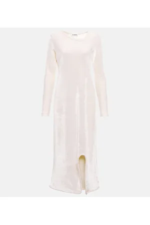 Jil Sander Abito lungo in misto lana