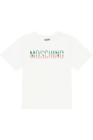Moschino T-shirt in misto cotone con stampa