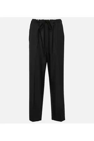 Maison Margiela Pantaloni tapered in misto lana