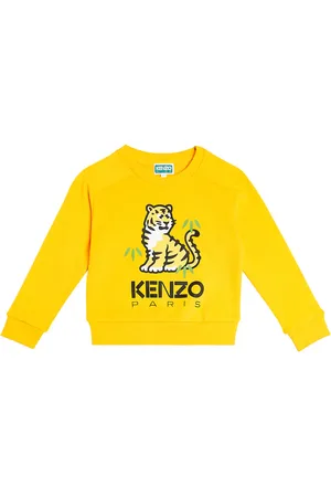 Kenzo Felpa in cotone con logo