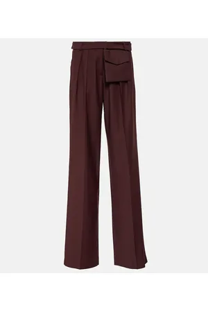AYA MUSE Pantaloni regular Sylvia in lana