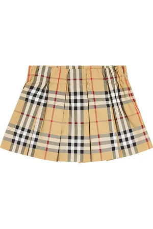 Burberry Baby - Gonna in cotone Burberry Check