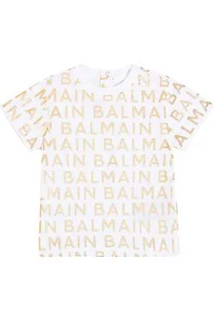 Balmain Baby - T-shirt in jersey di cotone