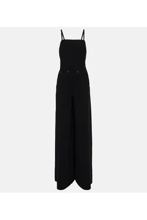 Max Mara Jumpsuit Tabarin in cady a gamba larga