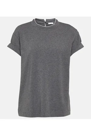 Brunello Cucinelli T-shirt in misto cotone