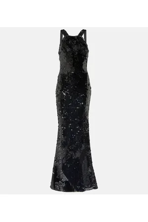 Roland Mouret Abito lungo con paillettes