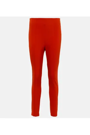 VERONICA BEARD Pantaloni skinny in scuba a vita alta