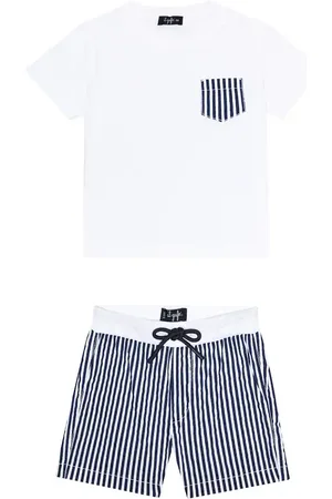 Il gufo Baby - T-shirt e shorts in cotone