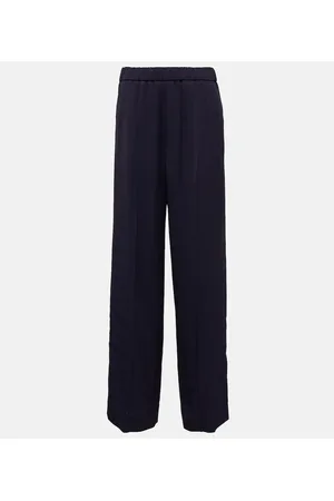 Jil Sander Pantaloni a gamba larga e vita alta