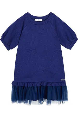 MONNALISA Abito Jersey con tulle