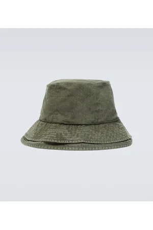SACAI Cappello da pescatore in denim