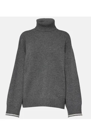 Brunello Cucinelli Pullover in misto lana e seta