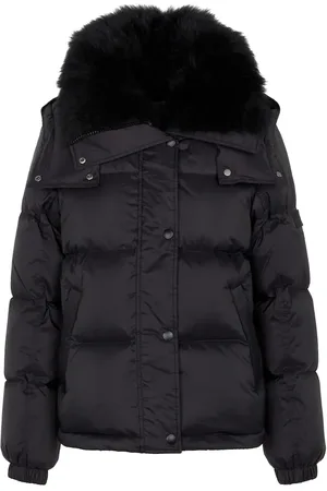 YVES SALOMON Piumino con shearling