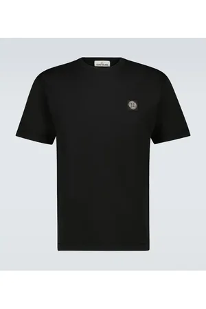 Stone Island T-shirt Compass in jersey di cotone