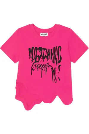Moschino T-shirt in cotone con stampa
