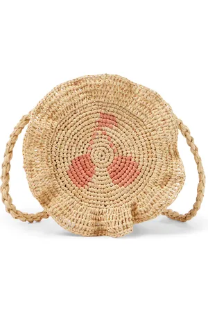 BONPOINT Borsa a spalla Fina in rafia