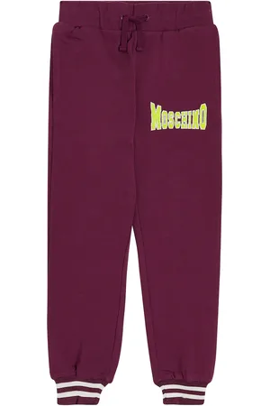 Moschino Pantaloni sportivi in jersey di cotone