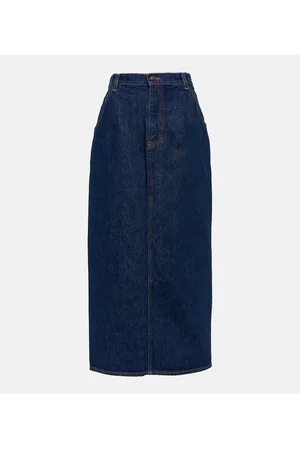 MAGDA BUTRYM Gonna midi di jeans