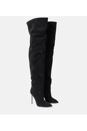 PARIS TEXAS Stivali cuissardes in suede