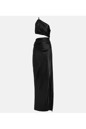 The Sei Abito lungo in seta con cut-out.