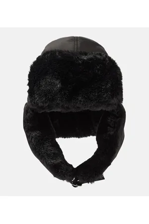 Stella McCartney Cappello con pelliccia sintetica