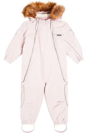 Tuta neve bimba nylon rosa