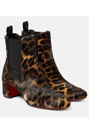 Christian Louboutin Stivaletti Turelastic in pelle con stampa