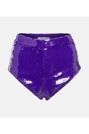 LAQUAN SMITH Shorts con paillettes