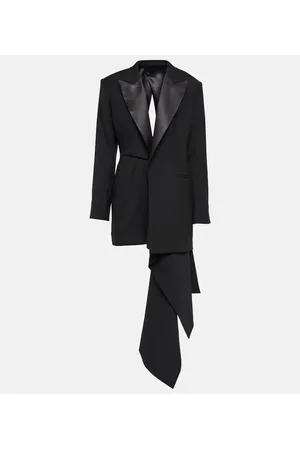 Alaïa Alaïa Miniabito asimmetrico in lana