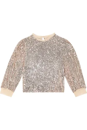 The New Society Blusa Galaxy con paillettes